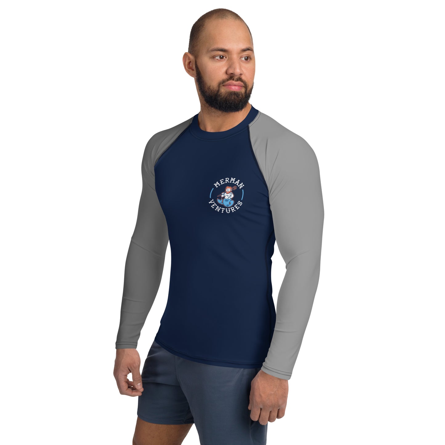 Merman Men's Rash Guard - Dual Color