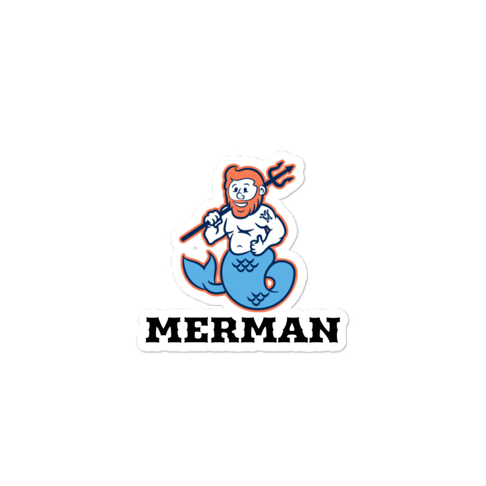 Merman Bubble-free stickers