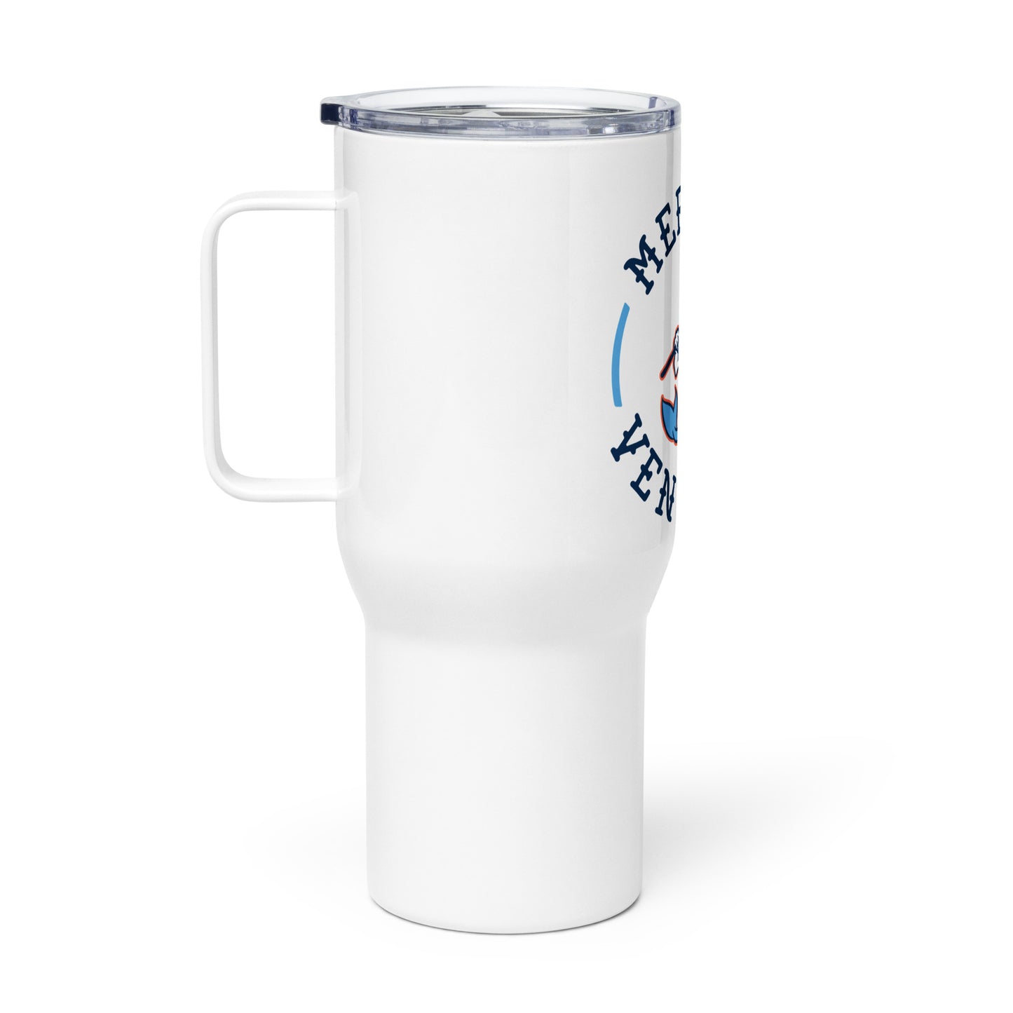 Merman Travel mug with a handle